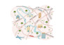 create illustrated maps of any location in a unique style